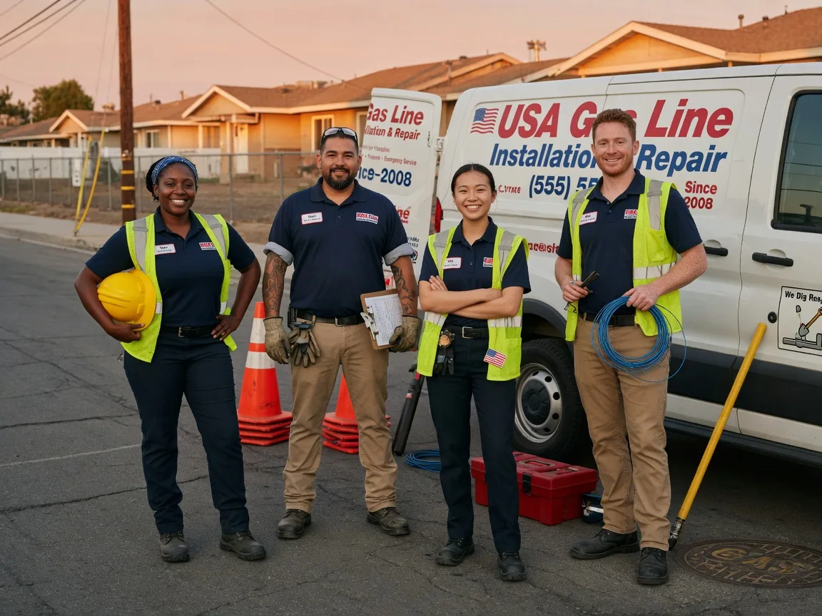 Gas Line Installation company in New Enterprise, PA